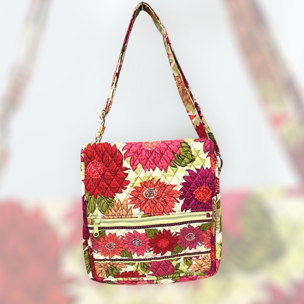 Vera Bradley “Hello Dahlia” hipster bag